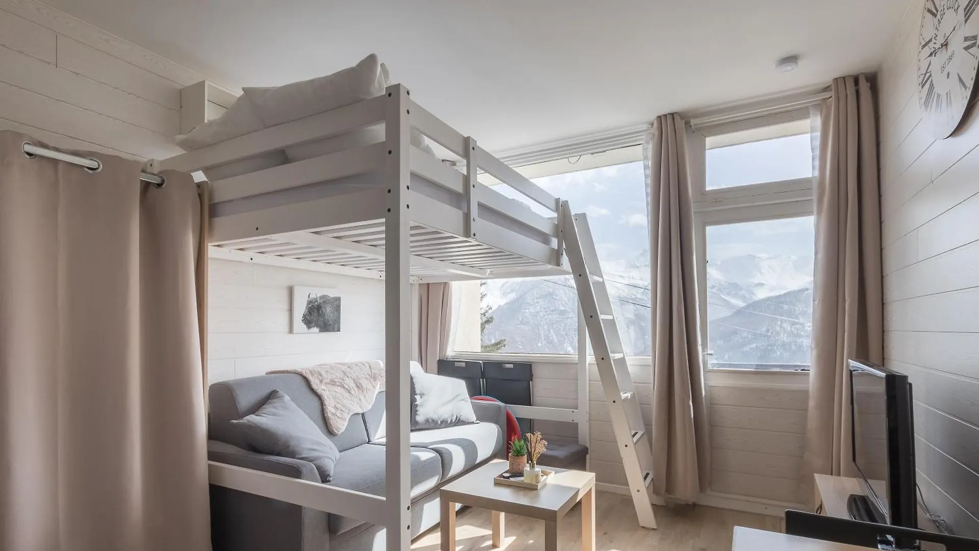 Studio Alaskan - Studio Lumineux Vue Montagne Orcieres Apartment